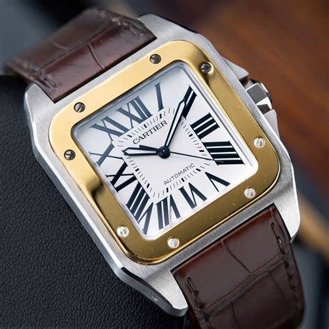 cartier santos 100 xl for sale|cartier santos 100 price list.